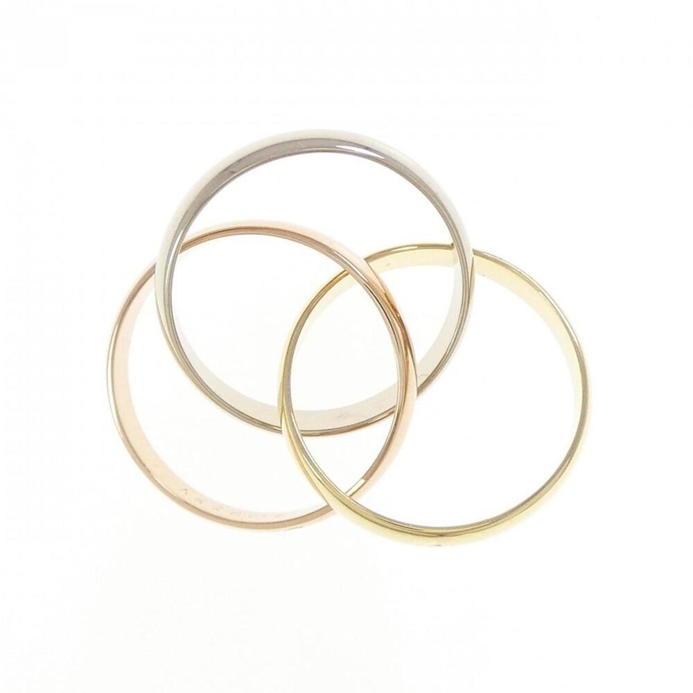 Cartier Authentic Gold Trinity Ring - image 3